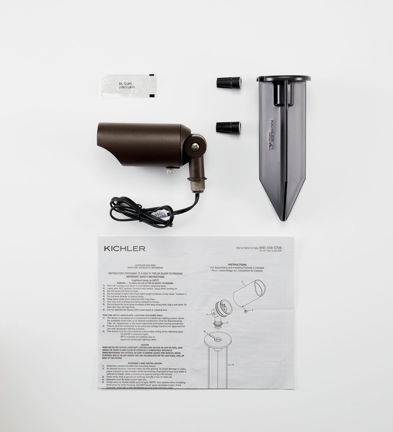 Independence 12 35.00 watt Textured Architectural Bronze Landscape 12V Accent in Single